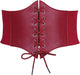 Leather Corset Waist Belt for Women Halloween Costume Accessories