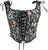 Women Vintage Floral Corset Renaissance Tank Top for Girls
