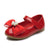 Kids Girls' Mary Jane PU Leather Bowknot Flats Wedding Party Dress Shoes