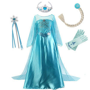 Chiximaxu Sleeping Beauty Princess Aurora Dress&Maleficent Costume for Little Girls Comic Con Evil Queen Cosplay Masquerade Costumes