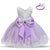 Kids Dress for Girls Dresses for Party and Wedding Christmas Clothing Princess Flower Tutu Dress Children Prom Ball Gown