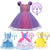 Baby Girls Dress Snow White Belle Mermaid HuaMulan Aladdin Minnie Princess Dress up Party Wear Shepherd Cow Girl Role Play Frock