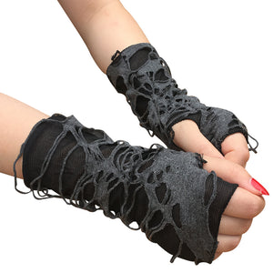 Cosplay Ripped Gloves for Halloween Costume Party