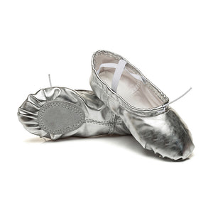 Child Ballet Dancing Shoes Slip on Party Flats for Girls