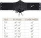 Leather Corset Waist Belt for Women Halloween Costume Accessories