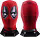 Superhero Wade Wilson Costume Halloween Red Helmet Mask Knitted