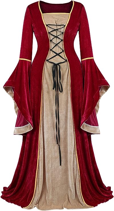 Renaissance Dress Women Medieval Dress Chiximaxu Renaissance Dress Women Medieval Dress Chiximaxu
