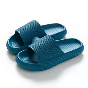 Women Cloud Slippers Beach Eva Soft Sole Slide Sandals Leisure Men Ladies Indoor Bathroom Anti-slip Shoes