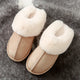 Winter Warm Home Slippers Women Bedroom Flat Indoor Fluffy Slippers for Men