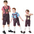 Boys Oktoberfest Lederhosen with Suspenders Costume For Boy Beer Suit Halloween Costumes Party