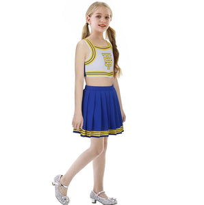 Cheerleader Uniform for Girl Cheerleading Outfits Fan Concert Party Costume for Girls