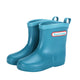 blue rain booties