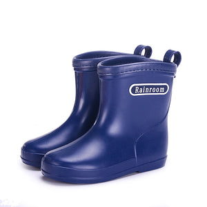 Waterproof Fashion Rubber Rain Boots for Boys Girls (Toddler/Little Kid)