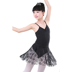 Black Camisole Ballet Dance Leotard for Girl Dance Dress
