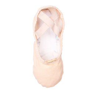 Women Classic Cross Strap Ballet Dance Shoe Practice Slippers