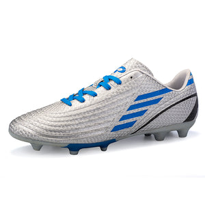 Athletic Cleats Lace Up Soccer Shoes Outdoor Football(Little Kid/Big Kid/Men/Women)