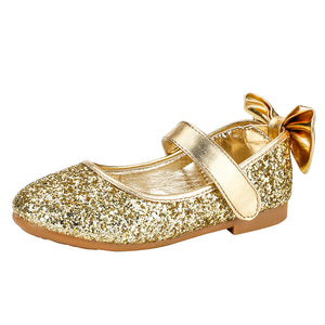 Glitter Ballet Flat Girls Mary Jane Party Dress Shoe