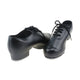Black Lace up Tap Jazz Shoes for Adult