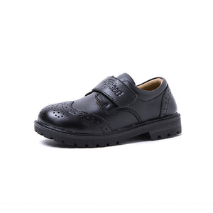Maxu Boy's Brogue Oxford Shoes Leather Flats (Toddler/Little Kid/Big Kid)