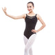 Women Ballet Leotard Solid Camisole Bodysuit