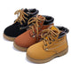 Kids Waterproof Lace Up Boots Boy Girl Hiking Combat Boots (Toddler/Little Kid)