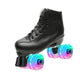 Outdoor Quad Skates Adult Youth Artistic Roller Skate Boots for Dance Training Competition