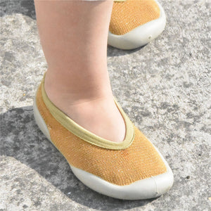 Little Kid Cotton Anti Slip Soft Slip on Floor Socks Shoes