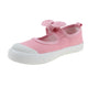 Girl's Canvas Flats Princess Bowknot Shoes(Toddler/Little Kid/Big Kid)