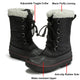 Kids Waterproof Snow Boots Outdoor Frosty Winter Fleece Shoes