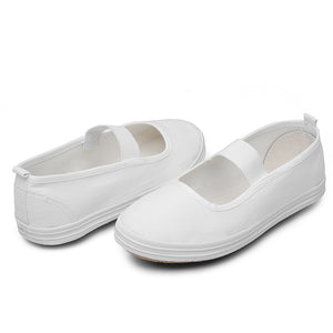 Baby Boys Girls Shoes Slip-on Casual Canvas Sneaker Ballerina Flats for Toddler/Little Kid