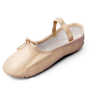 Leather Full Sole Ballet Dance Flats(Toddler/Little Kid/Big Kid)