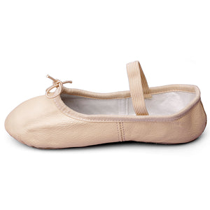 Leather Full Sole Ballet Dance Flats(Toddler/Little Kid/Big Kid)