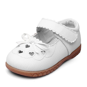 Girls Bowknot Mary Jane Flats Wedding Princess Dress Flat shoes (Toddler/Little Kid)
