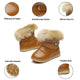 PU Winter Snow Boots Boys Outdoor Walking Shoes