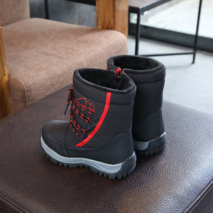 Waterproof Snow Boots Kids Outdoor Frosty Winter Shoes for Boys Girls