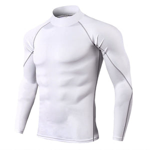 Chiximaxu Underwear For Men High Collar Sport T-Shirt Quick Dry Sports Jersey for Men