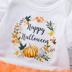 Infant Halloween Costume Bodysuit Tutu Dress Set for Wedding Party Photoshoot Birthday