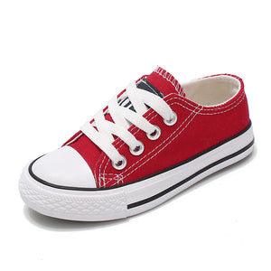 Child Slip On Canvas Sneakers Low top Casual  Shoes for Boys and Girls