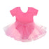 Little Girl's Classic Cotton Short Sleeve Dance Ballet Practice Dress