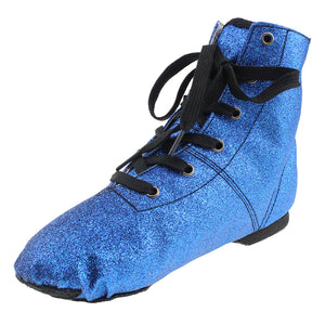PU Women's Jazz Dance Boots Shinning Shoes