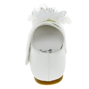 Little Girl's PU Dress Flats Flower Party Mary Jane shoes