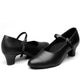 Women's Black Pump Dance Shoes Latin Salsa Tango Practice Ballroom Party Performance Shoe