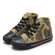 Boy's Girl's High-Top Casual Lace up Canvas Sneakers, Camouflage