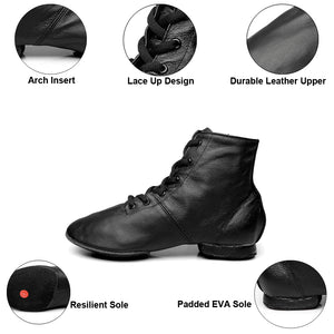 Professional Soft Leather Unisex Dance Shoes