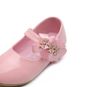 Flower Ballet Flat for Girls Casual Dress Shoes (Toddler/Little Kid)