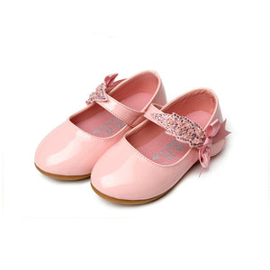 Girls' Shoes Princess Flat Shoes Mary Jane Dress Shoes