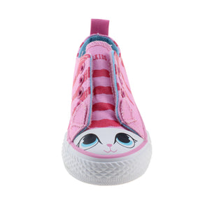Baby Boy's Girl's Canvas Cartoon Shoes Lace Up Sneaker