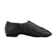 Women's Black Slip on Leather Jazz Shoes