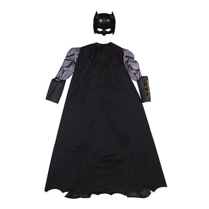Boys Muscle Batman Costume Child DC Movie Cosplay Superhero Halloween Costume