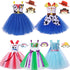 Toy Story Inspired Tutu Dress for Girls Woody Buzz Jessie Forky Bo Peep Party Tulle Gown